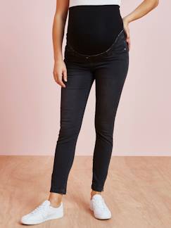 Roupa grávida-Jeans-Jeans slim 7/8s, para grávida
