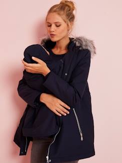 Preparar a chegada do bebé - Homewear Futura mamã-Roupa grávida-Casacos, blusões-Parka evolutiva 3 em 1, para gravidez e pós-gravidez