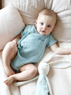 Bebé 0-36 meses-Bodies-Body de mangas curtas, personalizável, para recém-nascido