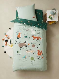 Têxtil-lar e Decoração-Roupa de cama criança-Capa de edredon + fronha de almofada para criança, algodão bio*, Mundo dos Animais
