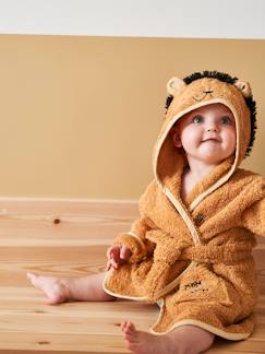 Toda a Seleção-Bebé 0-36 meses-Capas, roupões de banho-Roupão Leão, personalizável, para bebé
