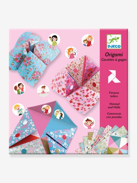 Origami Flores - 'Quantos queres',  da DJECO rosa 