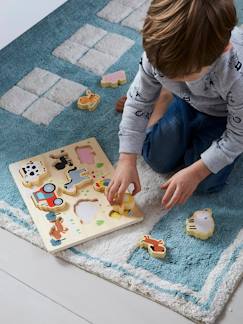Jogos de sociedade e educativos-Brinquedos-Jogos educativos-Puzzle da Quinta para encaixar, em madeira FSC®