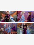 Lote de 4 puzzles progressivos de 50 a 150 peças Disney® Frozen 2, da EDUCA ROSA CLARO LISO COM MOTIVO 