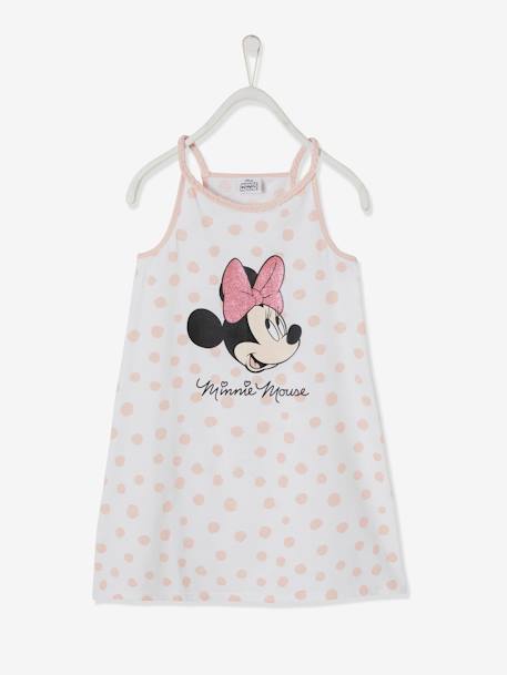 Vestido de praia Minnie® da Disney BRANCO CLARO LISO 