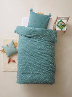 Têxtil-lar e Decoração-Roupa de cama criança-Conjunto capa de edredon + fronha de almofada BIO*, Dragão