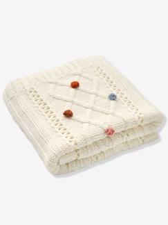 Mantas e Edredons-Têxtil-lar e Decoração-Manta em tricot