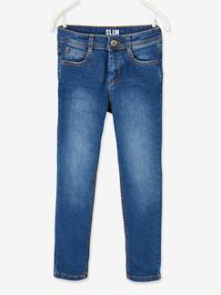 Evasão Boémia-Menino 2-14 anos-Jeans-Jeans slim morfológicos "waterless", medida das ancas LARGA, para menino
