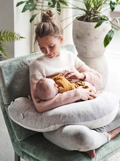 Almohada de lactancia para gemelos Monzillo Baby e Kids Almofada de  Amamentação - pompom - travesseiro para amamentar - almofada de bebê -  almofada gestante - luxo color losango marinho