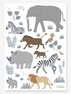 Têxtil-lar e Decoração-Autocolantes LILIPINSO - Big five & Cie - animais da selva