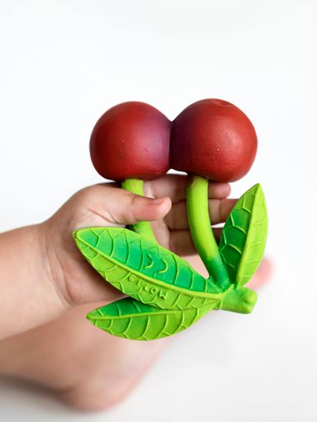 Brinquedo de dentição, Mery a Cereja - OLI & CAROL vermelho 
