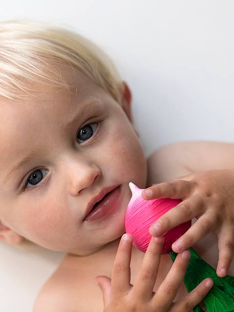 Brinquedo de dentição, Ramona o Rabanete - OLI & CAROL rosa 