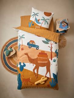 Têxtil-lar e Decoração-Roupa de cama criança-Conjunto capa de edredon + fronha de almofada para criança, Wild Sahara