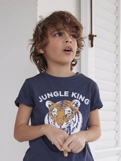 T-shirts-Menino 2-14 anos-T-shirts, polos-T-shirt de mangas curtas, com motivo, para menino