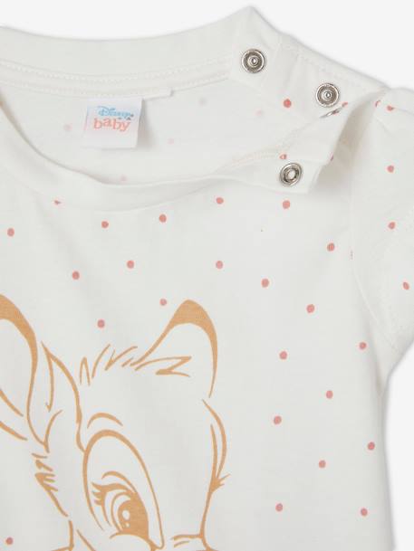 T-shirt Bambi da Disney®, para bebé BRANCO CLARO ESTAMPADO 