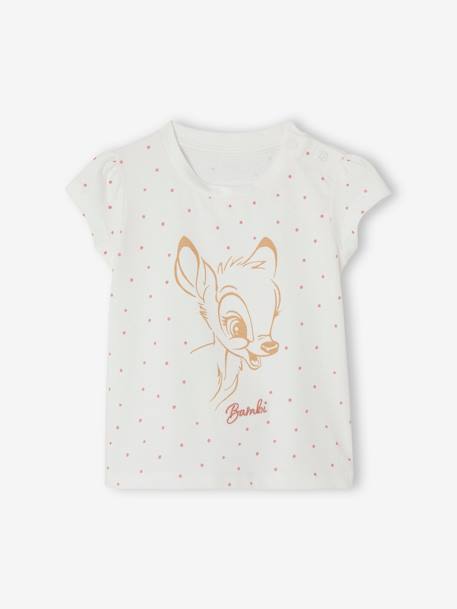 T-shirt Bambi da Disney®, para bebé BRANCO CLARO ESTAMPADO 