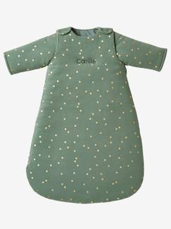 Têxtil-lar e Decoração-Roupa de cama bebé-Saco de bebé personalizável, com mangas amovíveis, Green Forest