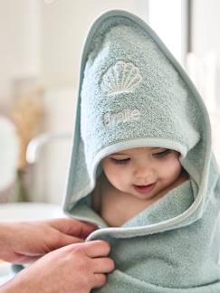 Bebé 0-36 meses-Capas, roupões de banho-Conjunto personalizável com capa + luva de banho