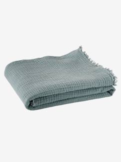 Algodão Biológico-Têxtil-lar e Decoração-Roupa de cama criança-Mantas, edredons-Manta em gaze de algodão biológico