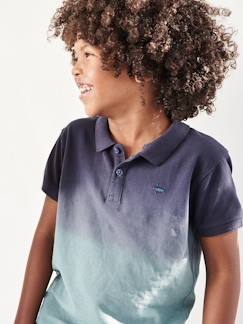 Menino 2-14 anos-T-shirts, polos-Polos-Polo dip-dye, para menino