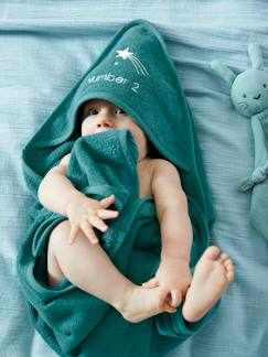 Bebé 0-36 meses-Capas, roupões de banho-Conjunto personalizável com capa + luva de banho
