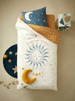 Têxtil-lar e Decoração-Roupa de cama criança-Capas de edredon-Conjunto capa de edredon + fronha de almofada para criança, Astro