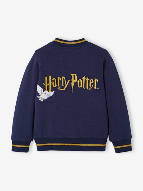 Blusão Harry Potter® estilo Teddy, para criança AZUL ESCURO LISO COM MOTIVO 