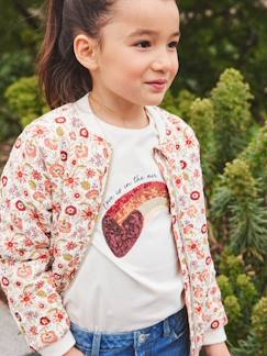 Menina 2-14 anos-T-shirts-Camisola com lantejoulas, para menina