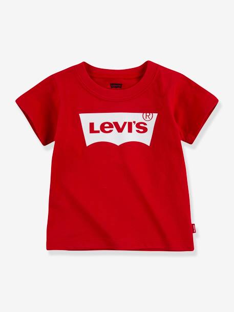 T-shirt Batwing da Levi's® branco+vermelho 
