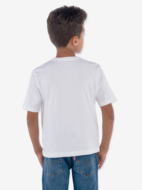 T-shirt Batwing da Levi's® branco+vermelho 