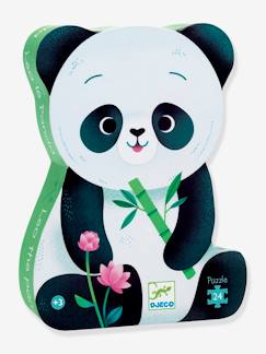 Brinquedos-Puzzle de 24 peças Léo, o panda, da DJECO