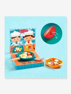 Brinquedos- Jogos de imitação-Jantar de brincar Cook & Scratch, da DJECO