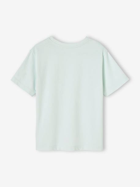 T-shirt com motivo, para menino verde-menta 