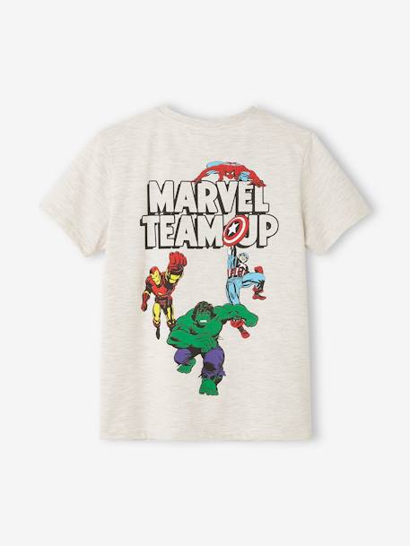 T-shirt Marvel®, para menino bege mesclado 