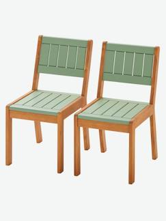 Lotes e Packs-Quarto e Arrumação-Quarto-Lote de 2 cadeiras outdoor Montessori, Summer, especial infantário