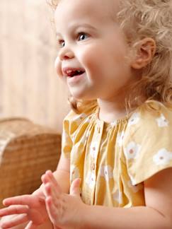 Bebé 0-36 meses-Blusa com mangas borboleta, para bebé