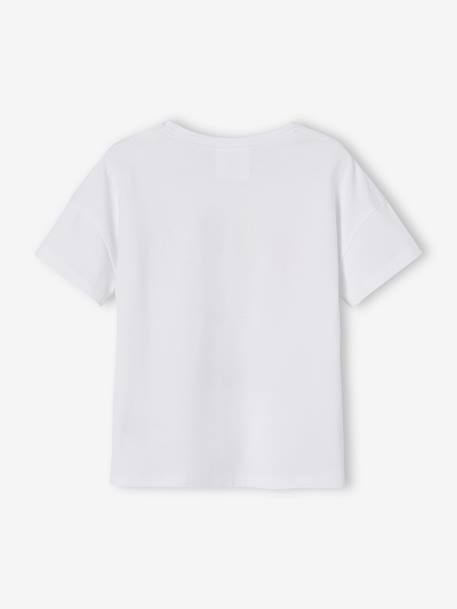 T-shirt Patrulha Pata®, mangas curtas, para criança branco 