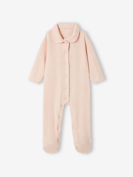 Lote de 2 pijamas, para bebé rosado 