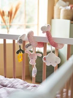 Brinquedos-Primeira idade-Espiral de atividades, País cor-de-rosa