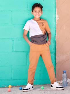 Menino 2-14 anos-Jeans-Calças de desporto, bolso canguru fantasia, para menino