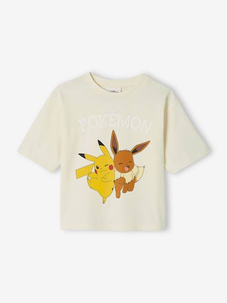 T-shirt Pokémon®, de mangas curtas, para criança bege 