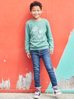 Menino 2-14 anos-Jeans-Jeans slim Basics, para menino