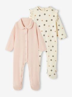Bebé 0-36 meses-Lote de 2 pijamas, para bebé