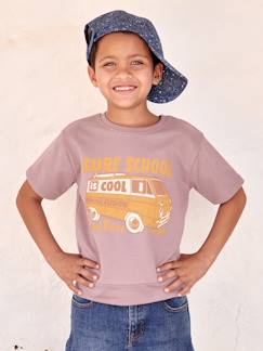 Menino 2-14 anos-T-shirt com carrinha, para menino