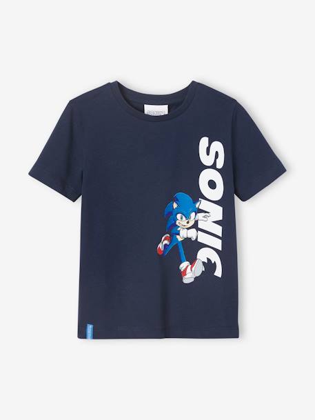 T-shirt Sonic® para menino marinho 