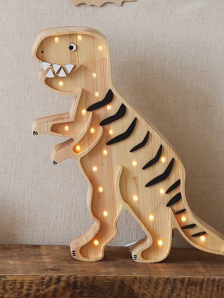 Luz de presença Dinossauro T-Rex, LITTLE LIGHTS madeira 