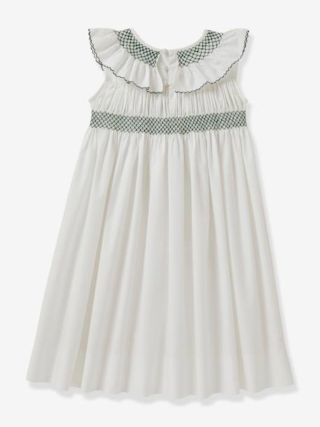 Vestido Bianca - Coleção festas e casamentos, da CYRILLUS, para menina branco 