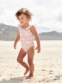 Bebé 0-36 meses-Fatos de banho, acessórios de praia-Fato de banho vintage, para bebé menina