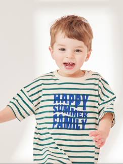 Bebé 0-36 meses-T-shirts-T-shirts-T-shirt de bebé, coleção cápsula família