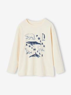 Menino 2-14 anos-T-shirts, polos-T-shirts-Camisola com motivo animal, para menino